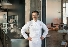 El chef José Carlos García marida y acompaña un espeto sin salir de la provincia