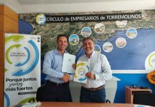 El Círculo de Empresarios de Torremolinos firma un convenio con La Caixa