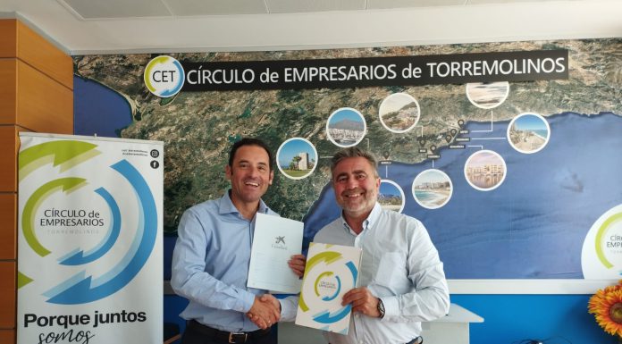 El Círculo de Empresarios de Torremolinos firma un convenio con La Caixa