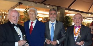 El Círculo de Empresarios asiste a la gala de Skål Internacional Málaga Costa del Sol