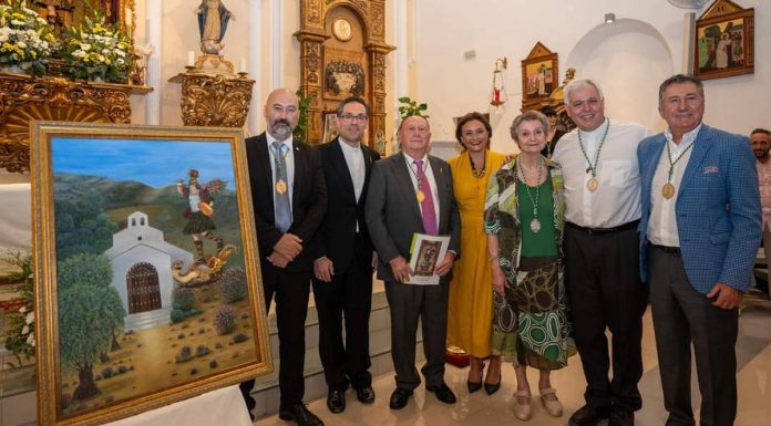 Presidente del Círculo de Empresarios de Torremolinos asistió al pregón y la presentación del cartel de la Hermandad de San Miguel de Torremolinos.