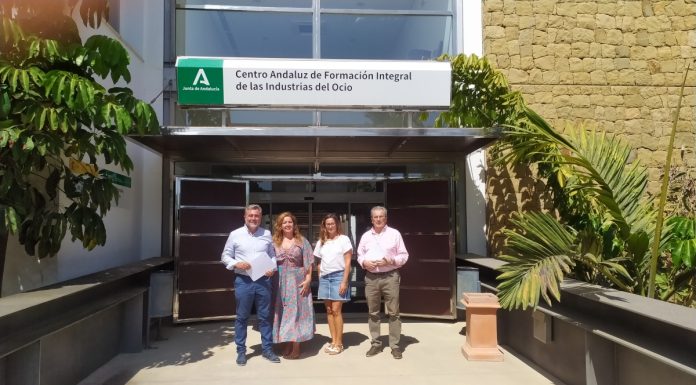 El Círculo de Empresarios visita el CIO Mijas gracias a la invitación de Raquel Hidalgo-Barquero directora de la Escuela Centro Andaluz de Formación Integral de las Industrias del Ocio de Mijas.