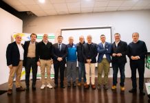 La caseta La Biznaga acoge el 1° Networking Business Club que el Juventud Torremolinos CF organiza junto al Circulo de Empresarios.