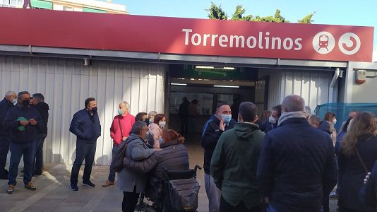 El Círculo se suma a la protesta por las cancelaciones del tren de cercanías de Málaga