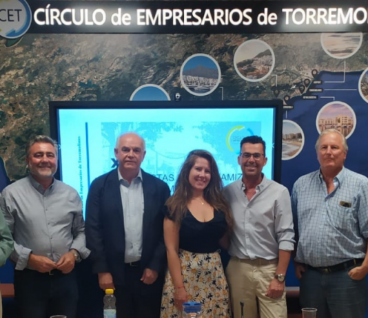 Reunión del Círculo de Empresarios de Torremolinos y TUPA