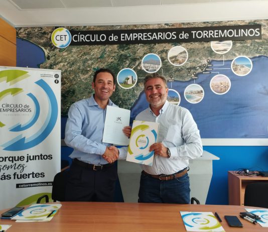 El Círculo de Empresarios de Torremolinos firma un convenio con La Caixa