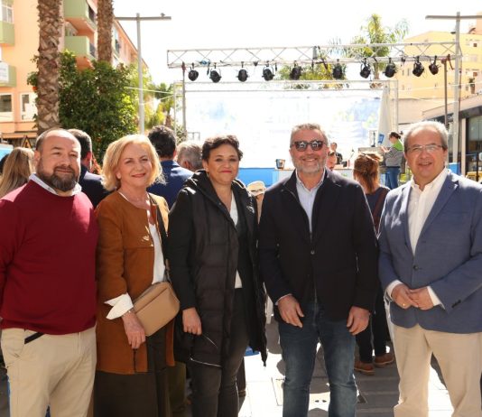 El Círculo de Empresarios de Torremolinos asiste a la inauguración del Mercado Sabor a Málaga en Torremolinos.