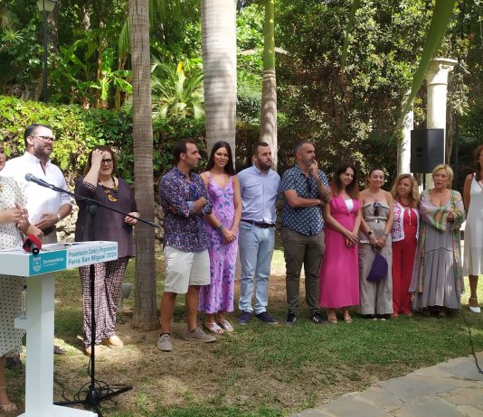 El Círculo de Empresarios de Torremolinos asiste a la presentación del cartel de la Romería y Feria de San Miguel de Torremolinos 2024